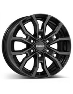 DEZENT KC black 6.5Jx17 6x120 ET50 CB74.6