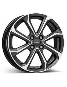 DEZENT KT dark 6Jx16 4x100 ET49 CB54.1