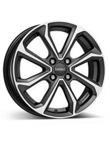 DEZENT KT dark 6Jx16 4x100 ET49 CB54.1