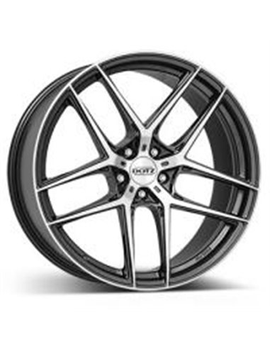 DOTZ LagunaSeca dark 8Jx19 5x108 ET45 CB70.1