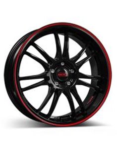 DOTZ Shift pinstripe red 7Jx17 5x112 ET48 CB70