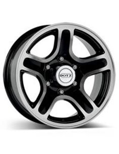 DOTZ Hammada dark 8Jx16 5x139.7 ET0 CB110